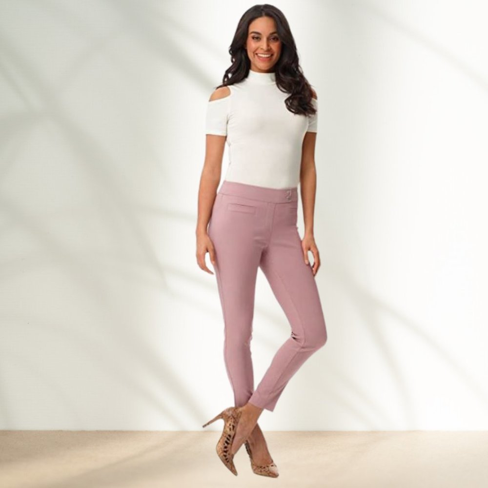 Lilac Slim Ankle Pant